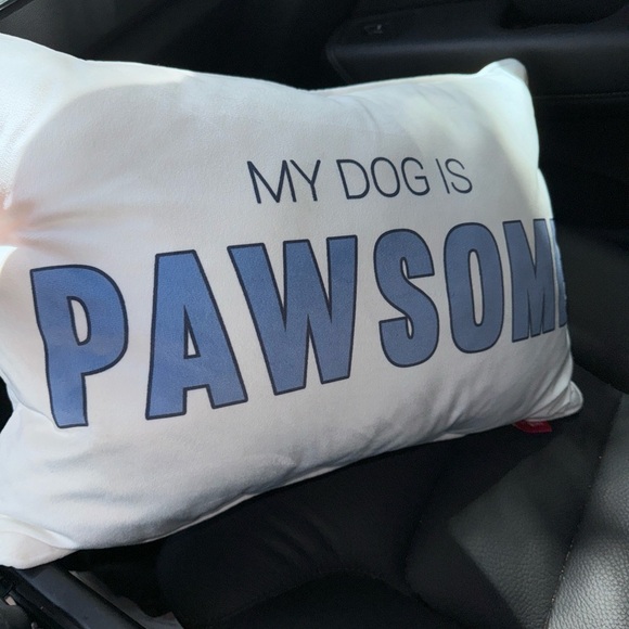 My Dog is PAWSOME” throw pillow - Picture 6 of 6